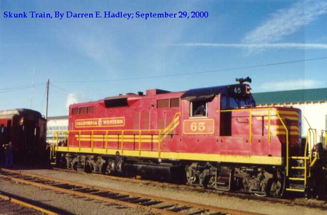 Skunk Train - California Western #65